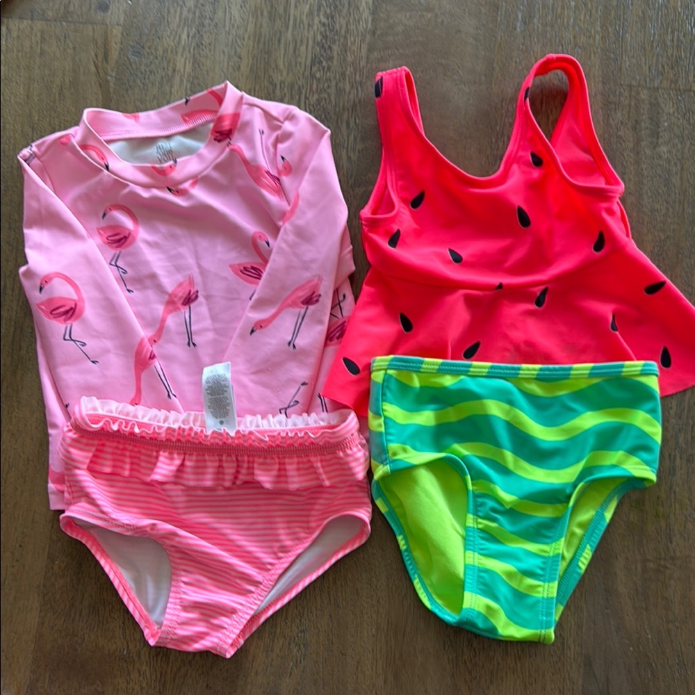 Baby girl 18mo swimsuit bundle